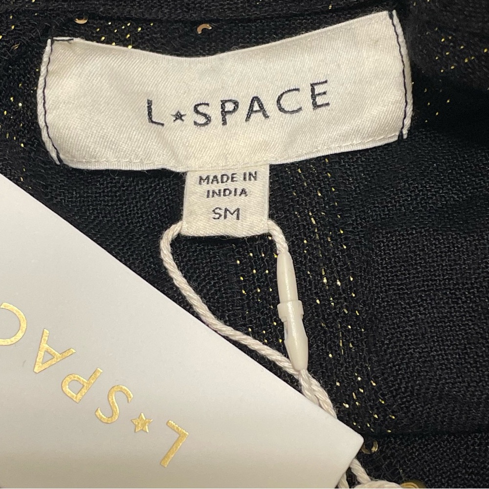 L*SPACE Cyrus Cover Up in Black - Picture 6 of 8